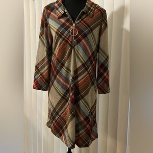 R&K - 3/4 Sleeve Shift Dress (NWT)